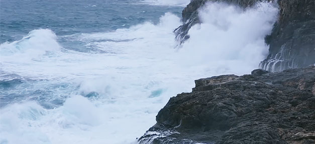 Meer, Brandung, Küste, Welle, Wasser, Felsen