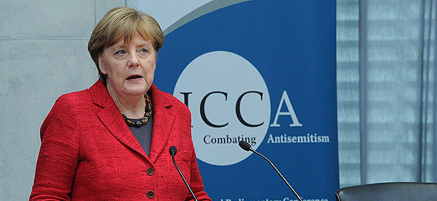 Angela Merkel, Antisemitismus, Rede, Bundeskanzlerin, Merkel