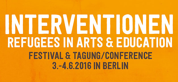 interventionen, refugees, arts, education