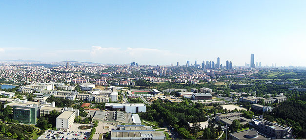 Istanbul, Türkei, Metropole, Panorama, Stadt, Skyline