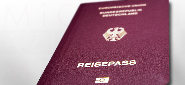 Reisepass, BRD, Bundesrepublik Deutschland, Pass