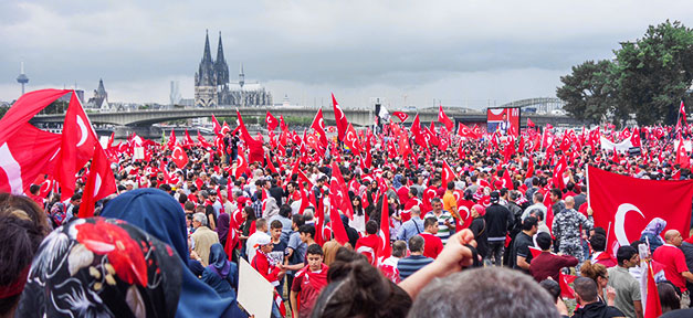 Türken, Türkei, Köln, Demo, Kundgebung, Demonstration