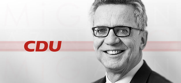 Bundesinnenminister, Thomas de Maizière, Innenminister, CDU