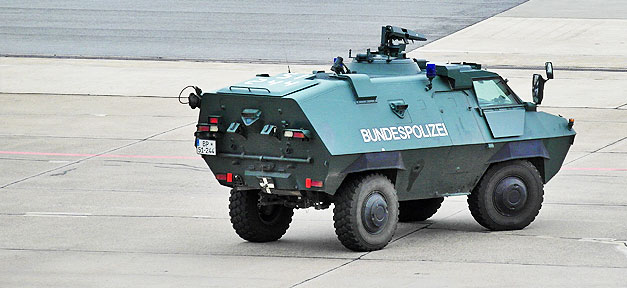 Bundespolizei, Polizei, Fahrzeug, Militär, Kampf