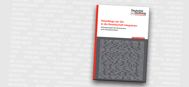 Broschüre, Cover, Städtetag, Integration, Projekte