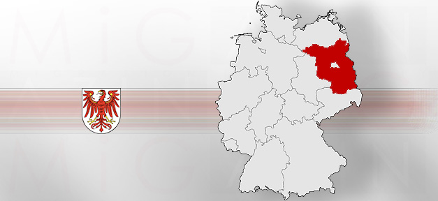 Brandenburg, Karte, Bundesland, Deutschlandkarte