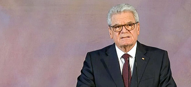 Joachim Gauck, Bundespräsident, Präsident, Gauck, Rede, BRD