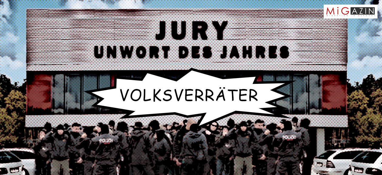 Unwort des Jahres, Unwort, Volksverräter, Migazin, 2016