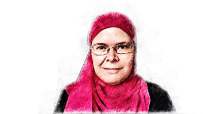 Anja Seuthe, Muslime, Islam, Religion, Kopftuch