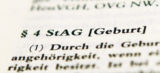 Vererbung der zweiten Staatsangehörigkeit steht infrage