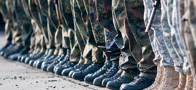 Bundeswehr, Soldat, Uniform, Deutschland, Stiefel, Schuhe