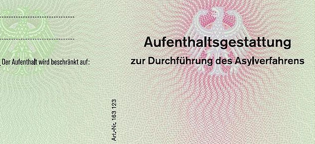 Asylverfahren, Asyl, Aufenthaltstitel, Aufenthaltsgestattung