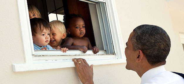 Barack Obama, Barack Hussein Obama, Rassismus, Kinder