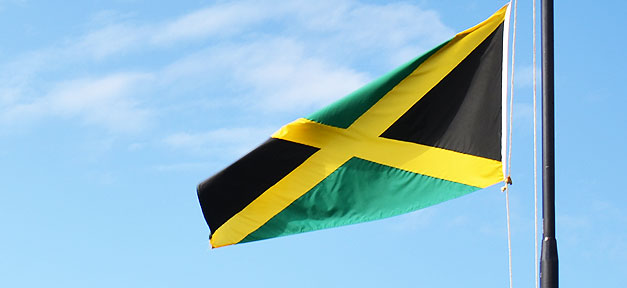 Flagge, Jamaika, Fahne, Land, Nation