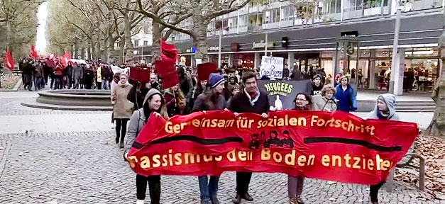 Pegida, Gegendemo, Rassismus, Hetze, Demonstration