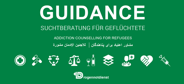 Guidance, Drogennotdienst, Geflüchtete, Ehrenamt