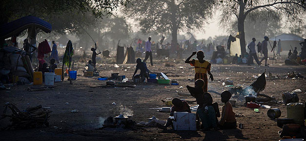 Flüchtlingslager, Flüchtlinge, Südsudan, Afrika, Krieg