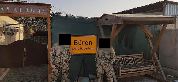 Bundeswehr, Afghanistan, Stalag, Camp, Soldaten, Büren