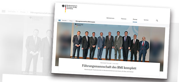 Bundesinnenministerium, Horst Seehofer, Mannschaft, Männer, Frauen, Frauenquote