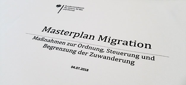 Masterplan Migration, Horst Seehofer, Migration, Masterplan, Anker-Zentren