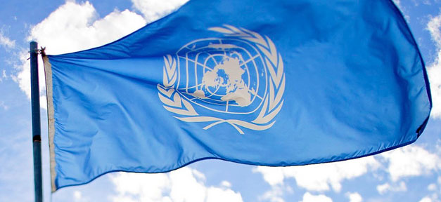 UN, Vereinte Nationen, United Nations, Fahne, Flagge