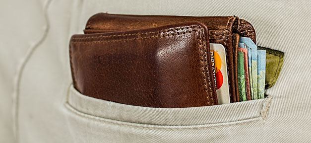 Brieftasche, Portemonnaie, Geld, Kreditkarte, Hose, Mann