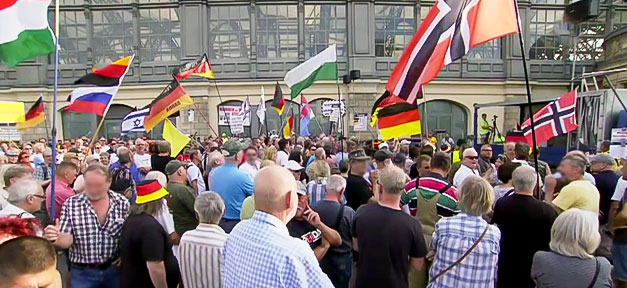 Pegida, Dresden, Rechtsextremismus, Neonazis