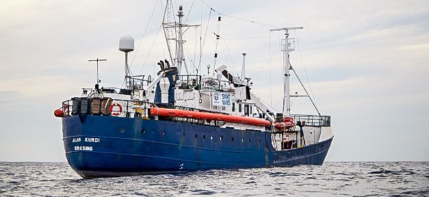 Alan Kurdi, Rettungsschiff, Seenotretter, Sea Eye, Mittelmeer