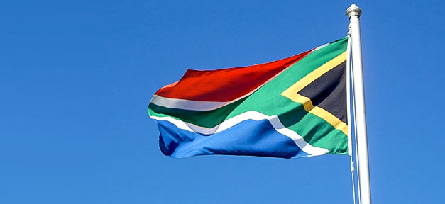 Südafrika, Flagge, Fahne, Staat, Land, Mast, Fahnenmast