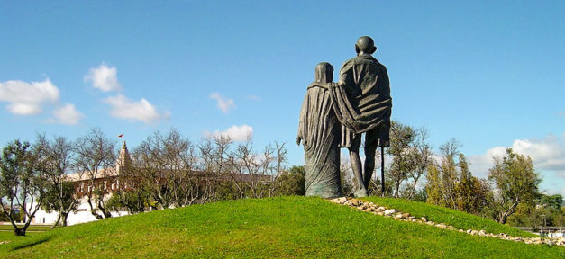 Mahatma Gandi, Gandi, Statue, Denkmal, Portugal
