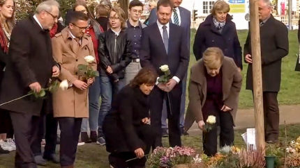 NSU, Angela Merkel, Zwickau, Gedenkort, Michael Kretschmer