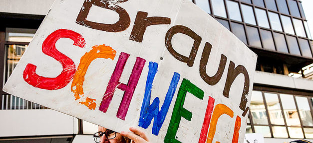 Demonstration, AfD, Rechtsextremismus, Neonazis, Braunschweig