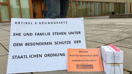 Flüchtlingsrat, Preis der Gemeinheit, Ausländerbehörde, Weimar