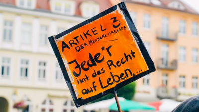 Seebrücke, Demonstration, Seenotrettung, Flüchtlinge