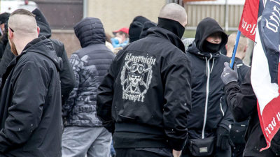 Neonazis, Rechtsextremisten, Rechtsextremismus, NPD, AfD, Demonstration