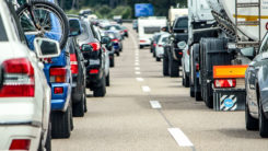 Autos, Verkehr, Stau, Autobahn, Urlaub, Reise