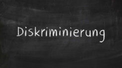 Diskriminierung, Schule, Bildung, Tafel, Kreide