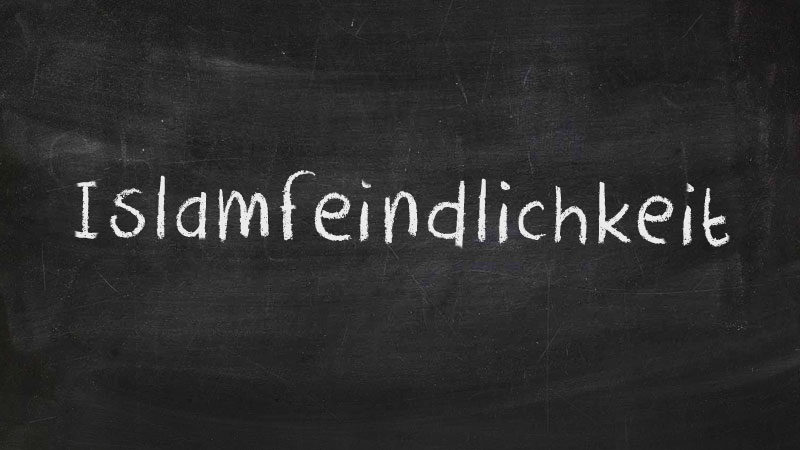 Islamfeindlichkeit, Tafel, Schrift, Rassismus, Islam, Muslime