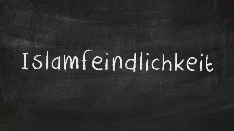 Islamfeindlichkeit, Tafel, Schrift, Rassismus, Islam, Muslime