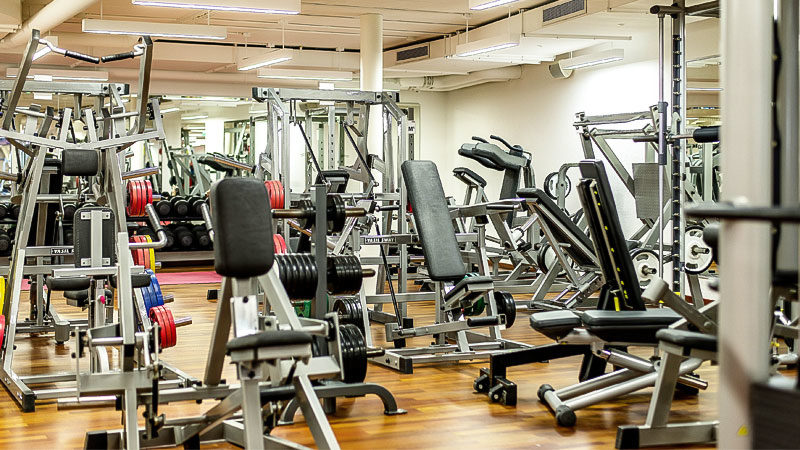 Fitnessstudio, Sport, Training, Hantel, Muskeln