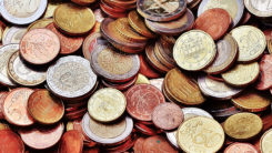 Euro, Münzen, Cent, Geld, Vermögen, Sparen