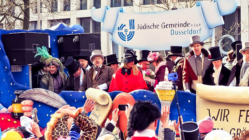 Karneval, Juden, Düsseldorf, Rosenmontag, Jüdische Gemeinde