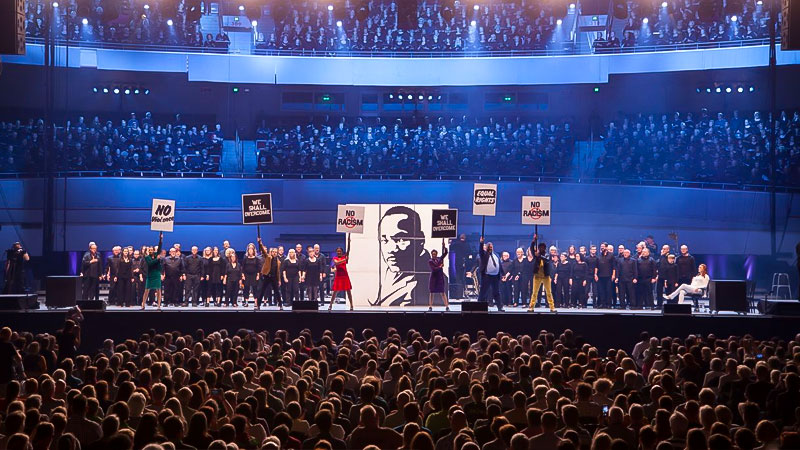 Muscial, Konzert, Rassismus, Bühne, Zuschauer, Martin Luther King