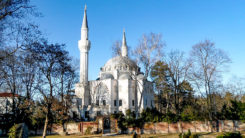 Moschee, Berlin, Sehitlik, Minarette, Kuppel, Religion, Muslime