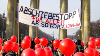 Abschiebung, Flüchtlinge, Asyl, Demonstration, Luftballons