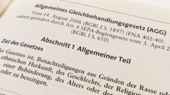 AGG, Allgemeines Gleichbehandlungsgesetz, Diskriminierung, Rassismus