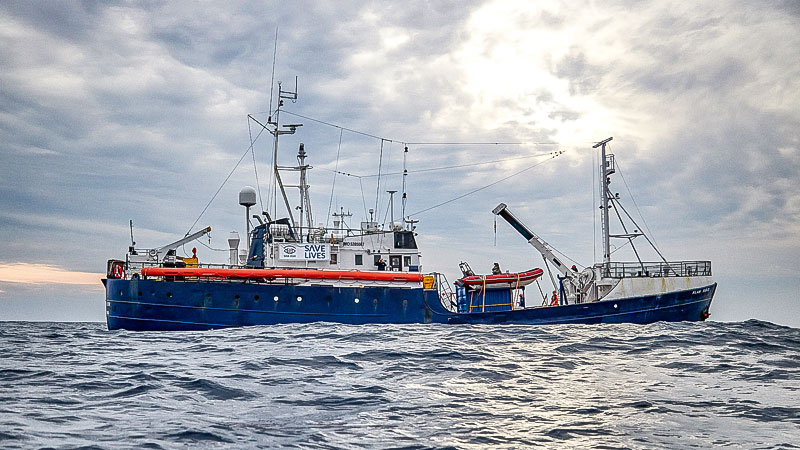 Seenotrettung, Flüchtlinge, Mittelmeer, Alan Kurdi, Sea Eye, Schiff, Boot