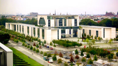 Bundeskanzleramt, Berlin, Panorama, Stadt, Politik