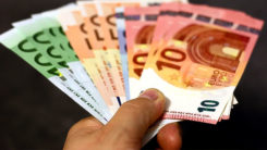Geld, Euro, Reichtum, Geldscheine, Vermögen, Hand