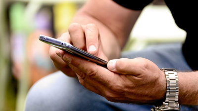 Handy, Telefon, Telekommunikation, Hand, Mann